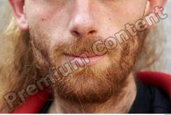 Mouth Man White Underweight Bearded
